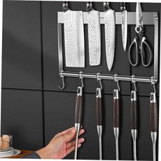주방용품정리 벽걸이 자석 칼 걸이 스테인리스 주방 거치대 스텐 59000EA 1EA, 40cm