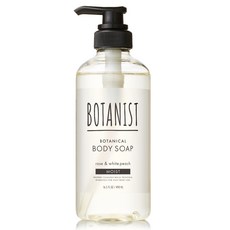 보타니스트 보태니컬 바디 솝 모이스트 로즈 & 화이트 피치 향, 490ml, 1개
