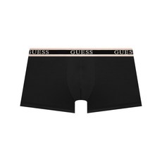 GUESS UNDERWEAR 핑크골드 밴디드 드로즈 - 블랙
