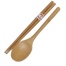 고급 대나무 수저 1개 숟가락 젓가락 스푼 식기r1d4+4tJD