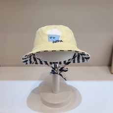 [아가방]강남점* 70%할인 하나로 두가지 느낌 리버시블 벙거지모자/와이어 챙으로 모양잡기 좋음