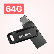 샌디스크 울트라 듀얼드라이브 고 USB Type C USB 메모리, 64GB, 1개