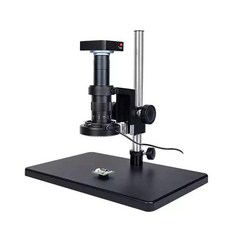 측정 현미경 치수 줌 검사기 정밀 탁상형 확대 광학 관찰용 진단장비, 6. HDMl USB 인터페이스+TF 5키