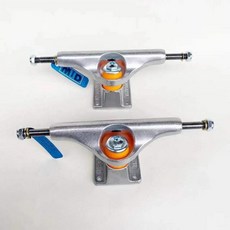 알루미늄 합금 트럭 벤처 스케이트보드 탄소강 킹핀 스케이트 트럭139mm, [12] 139 MID, 1개
