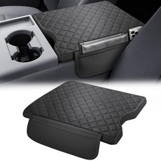 GAWAF 센터 콘솔 커버 2015-2025 포드 F150 2017-2025 F250 F350 F450과 호환 40/20/40 점프 시트 팔걸이 액세서리 2개의 사이드, GAWAF 센터 콘솔 커버, 2015-2025 포드 F