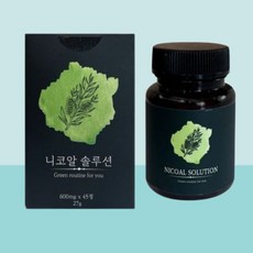 니코알 솔루션 1박스 (45정) 니코틴 알코올 배출 숙취 594777, 니코알 솔루션 1박스 (45정) 니코틴 알코올 배출 숙, 45정