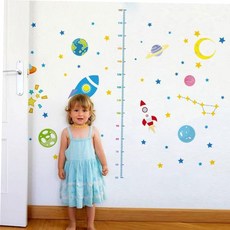 아동방 키밍 벽스티커 키재기 인테리어 키 측정기, 본상품