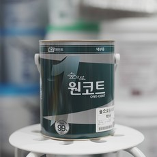 KCC페인트 숲으로셀프벽지동 에그쉘 백색 3L, 화이트, 1개