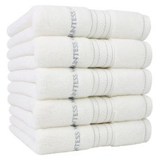 카운테스마라 송월타월 루미에르 수건 160g 30수 코마사, 아이보리, 5개