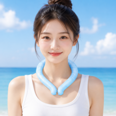 아르디온 아이스 쿨링 넥쿨러, 블루, 1개