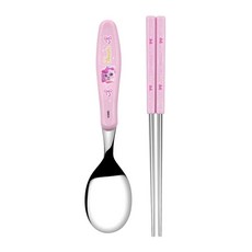 프린세스 캐치티니핑 베이직 스푼 젓가락-하츄핑, 단품, 1개, 단품