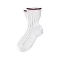 브루넬로 쿠치넬리 cotton rib knit socks with stripes