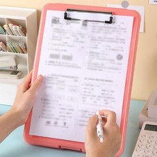 EA 클립형 파일 레포트 가정통신문 정리 바인더 보관함, 01파일함-투명