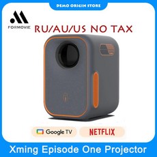 미니프로젝터 휴대용빔프로젝터 스마트프로젝터 가정용 홈시네마 Formovie Xming 에피소드 원 1080P FHD Google TV Netflix 야외 비머 캠핑 Fengmi, 한개옵션0