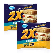 덴마크 2X 투엑스 모짜렐라치즈 192g 2개입 냉장무료배송, 2개