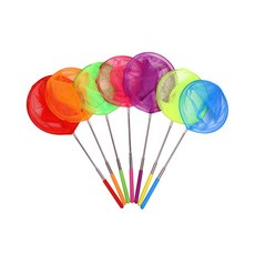 메가디자인 길이조절 안테나 잠자리채 곤충채집 확장채집