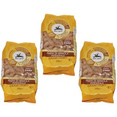 알체네로 유기농 통밀 푸실리 250g 3봉 이탈리아 파스타면, 3개, 1g