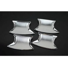 호환 문 손잡이 외캐치 커버 도어 캐치 2012 크롬 도어핸들 및 보울 인서트 트림 컵 혼다 어코드 2008 2009 2010 2011 적합, cup bowl