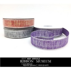 銀蔥網狀交織緞帶 20MM, 1個, DK0051-5 紅