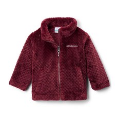 Columbia 유니 베이비 파이어 사이드 셰르파 풀 지퍼 리치 와인