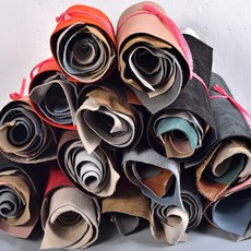 [업사이클링] 공예원단 연습가죽 소품제작 천연가죽자투리 1kg+재단원단 1장_나만의 가죽제품 만들기 DIY, 기본형