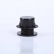 Obag Accesorios O 가방 핸들 로프 또는 가죽 핸들에 대한 1 쌍 2 Pc 예비 엔드 나사 캡 교체, Black