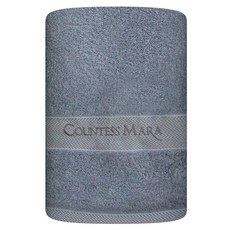 카운테스마라 송월타월 사선라인50 바스타올 250g, 스카이블루, 1개