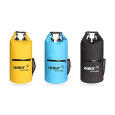 옵트샵 워터백 드라이백 수영가방 20L 비치백, 20L_블랙, 블랙