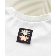 퀼트스타 선글라스 멋쟁이 토끼 래빗 장식라벨, 1개, 블랙