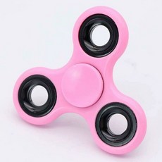 LED 불빛 발광 손가락 팽이 피젯 해소 스트레스 스피너, 에메랄드 그린 삼엽 아이언, 1개