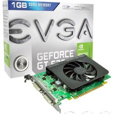 EVGA 지포스 GT 630 1GB DDR3 듀얼 DVI mHDMI 그래픽 카드 01GP32631KR, EVGA 지포스 GT 630 1GB DDR3 듀얼 DV