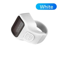 디지털 핸드 탈리 카운터 수동 카운팅 골프 클리커 훈련 카운터 5 자리 숫자 핸드 헬드 탈리 카운터 미니, 04 하얀색