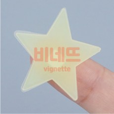 인테리어 야광별 플라스틱장식 발광스티커, 상세페이지 기재