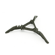 무나난 굳굳 가스버너 받침대 넓은 지지폭 안정감 강화 접이식 가스캔 스탠드 부탄 이소가스 호환, 카키색, 1개