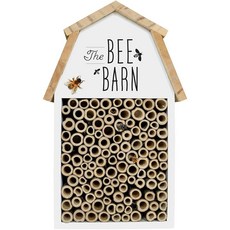 야외 장식을 위한 자연의 길 나무 벌 집 유익한 곤충 및 수분 매개체 메이슨 벌 잎깎이 흰색, 1개, 비브랜드