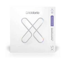 Daddario XS系列 民謠吉他弦 有包膜 強化壽命滑順手感, 1個, 磷青銅11-52