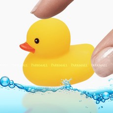 미니오리 목욕놀이 인형 낱개 4.5x3.5 (오리인형 물놀이 장난감 러블리덕)