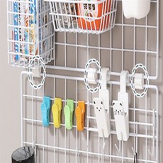 두두쇼핑몰샵 네트망 연결고리 12p 네트망진열대 네트망악세사리 네트망후크고리