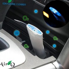 휴대용 차량용공기청정기 자동차용 음이온 발생기 미세먼지 냄새 제거 탈취기, 본상품선택