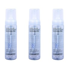 지오바니 내추럴 무스 에어-터보 차지드 헤어 스타일링 폼, 207ml, 3개