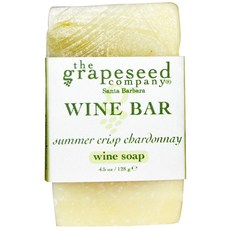 The Grapeseed Company 와인 바 솝 128g, Summer Crisp Chardonnay, 1개