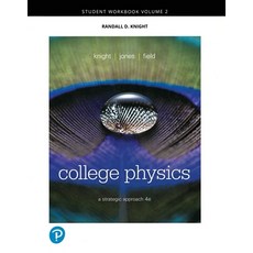 (영문도서)Student Workbook for College Physics: A Strategic Approach Volume 2 (Chapters 1... Paperback, Pearson, English, 9780134724805 Pearson, English, 9780134724805