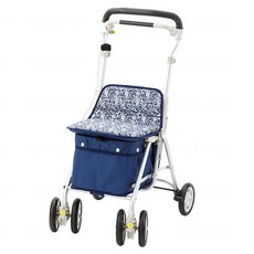 【海夫健康生活館】LZ withone Light mini M 步行車 藍花園(D0215-01), 1個