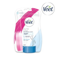 veet 인샤워 제모 크림 민감성 피부용, 150g, 1개
