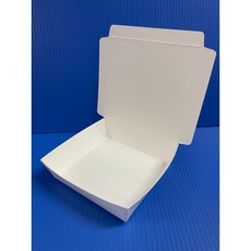 昀誠紙品 整箱 全白土司盒 紙餐盒 便當盒 600個/箱, 1個