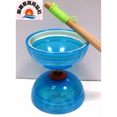 三鈴 SUNDIA 炫風透明三培鈴扯鈴 台灣製造 德國培林, 1個