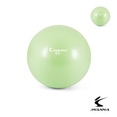 헬스장짐볼 실내다이어트짐볼 유아비만방지용볼 근력향상용짐볼 스트레칭용짐볼 짐볼 65cm 라임크림 cwj41986CY