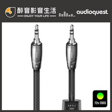 AudioQuest Angel 3.5mm立體聲音源線 72V DBS 純銀導體 台灣公司貨, 1個, 1m