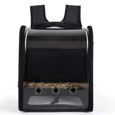 렉산 앵무새장 가방 휴대용 여행용 배낭 산책용, 1개