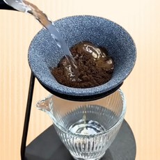 티고 세라믹 커피 드리퍼 필터 드립퍼 홈카페 용품 1~2인용, 1개, 1세트